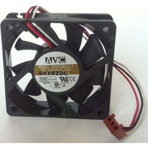 AVC C6015B12LY 12V 0.15A 3wires cooling fan